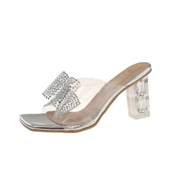 WUJI Slip Resistant Abrasion Resistant Slide Slippers Women's