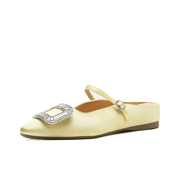 Varib Slip Resistant Odor Resistant Closed Toe Slippers Women's-6