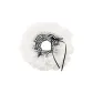 White Lace Scrunchy