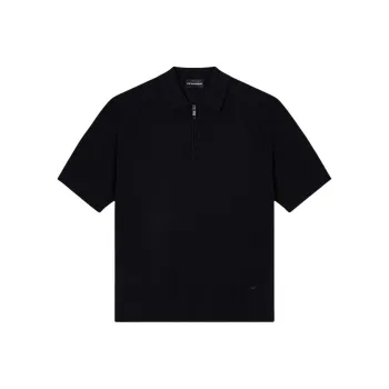 EMPORIO ARMANI SS25 Polo Shirt Men's Black