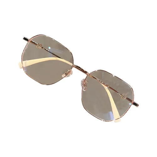 Cranta Komeia Metal Irregular Shape Sunglasses Women's