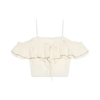 ZARA Camisoles Women's White