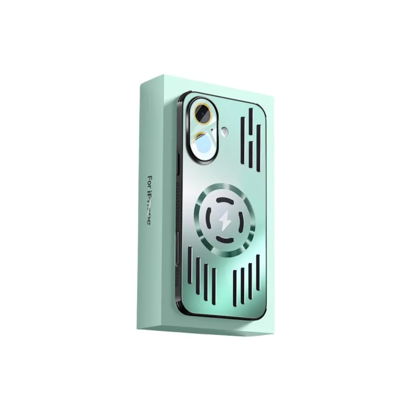 Yoobao Metal Impact Resistant Magnetic Phone Cases Compatibility  IPhone 16 Pro/Apple 16 Pro Max/16e Trendy And Cool-5