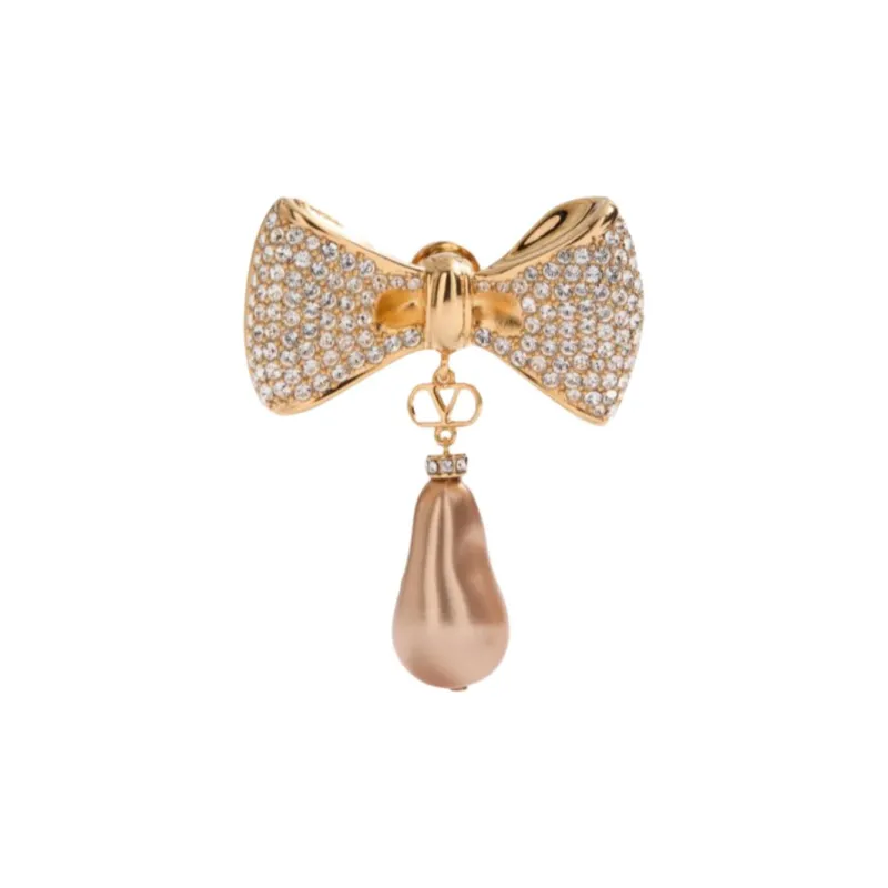 Valentino Earrings Women's Gold-2