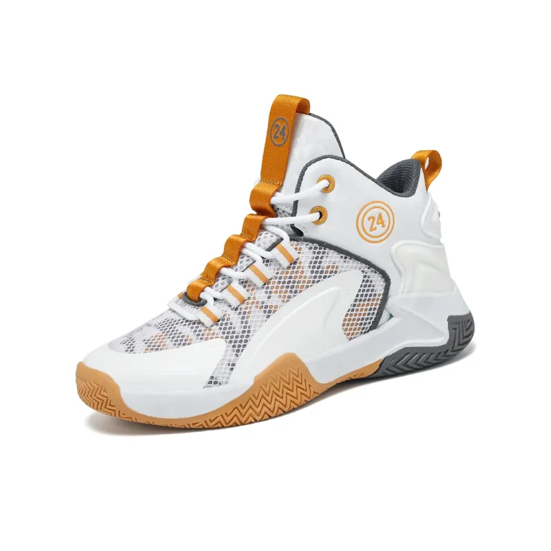 LONGDUIZHANG Cushioning, Slip Resistant, Abrasion Resistant, Support, Breathable High Top Basketball Shoes Unisex-14