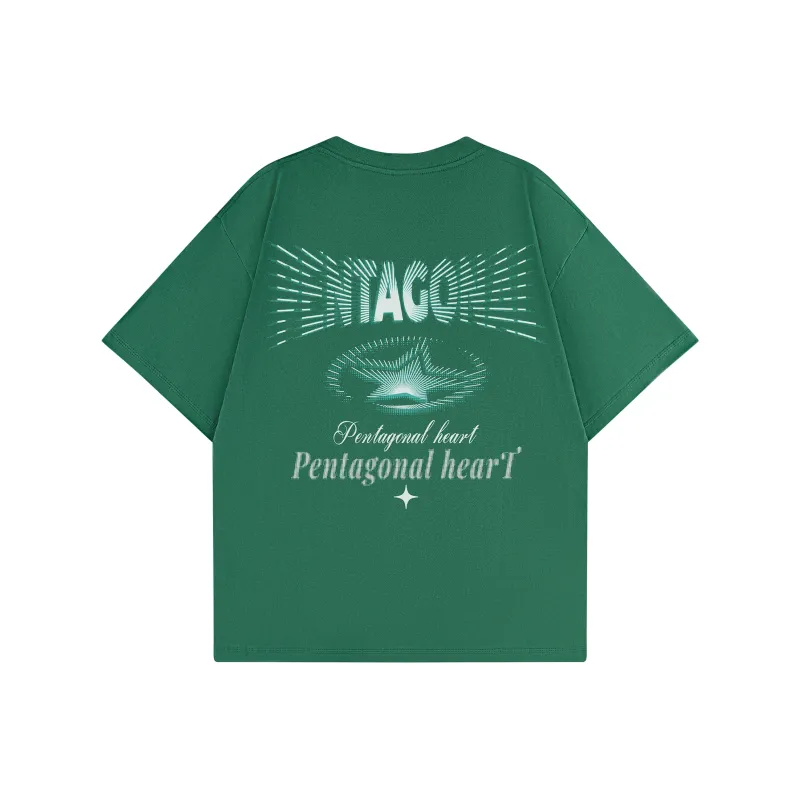 PENTAGONAL HEART T Shirt Unisex-31