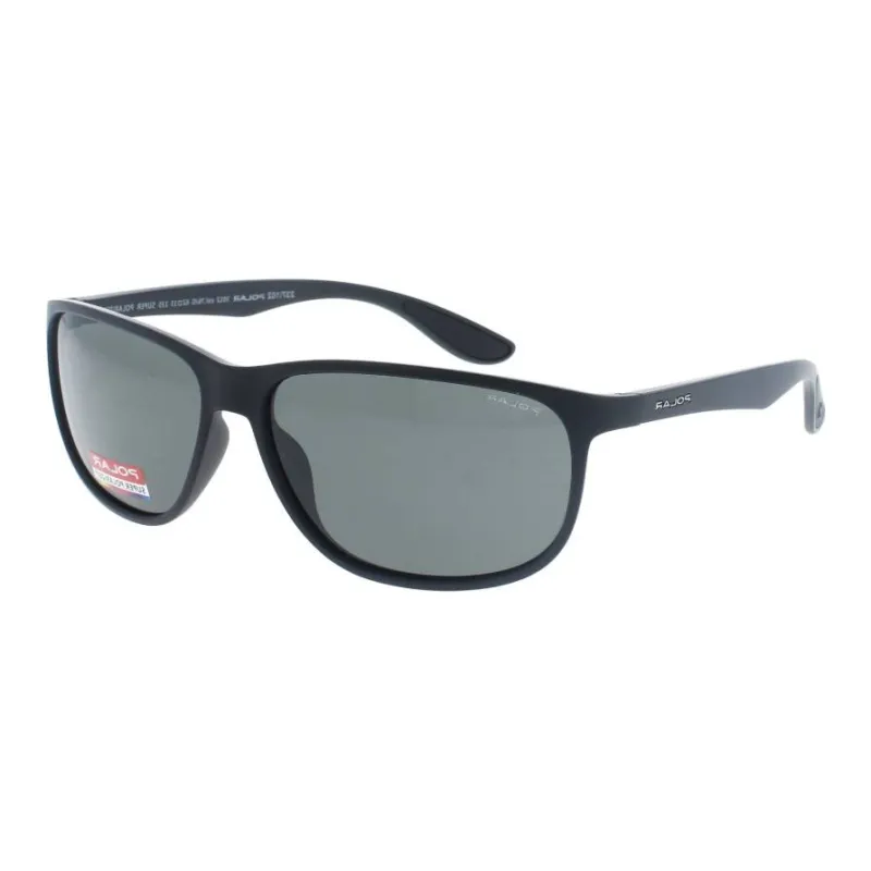 Polar Acetate Rectangular Sunglasses Unisex Black-0
