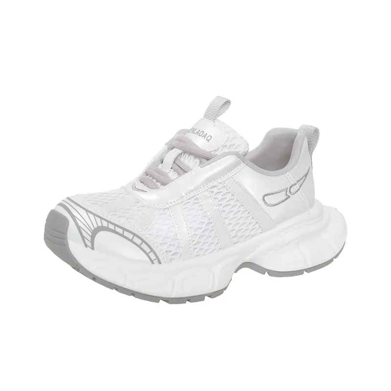 Daying Breathable Height Increase Low Top Casual Shoes Women's-0