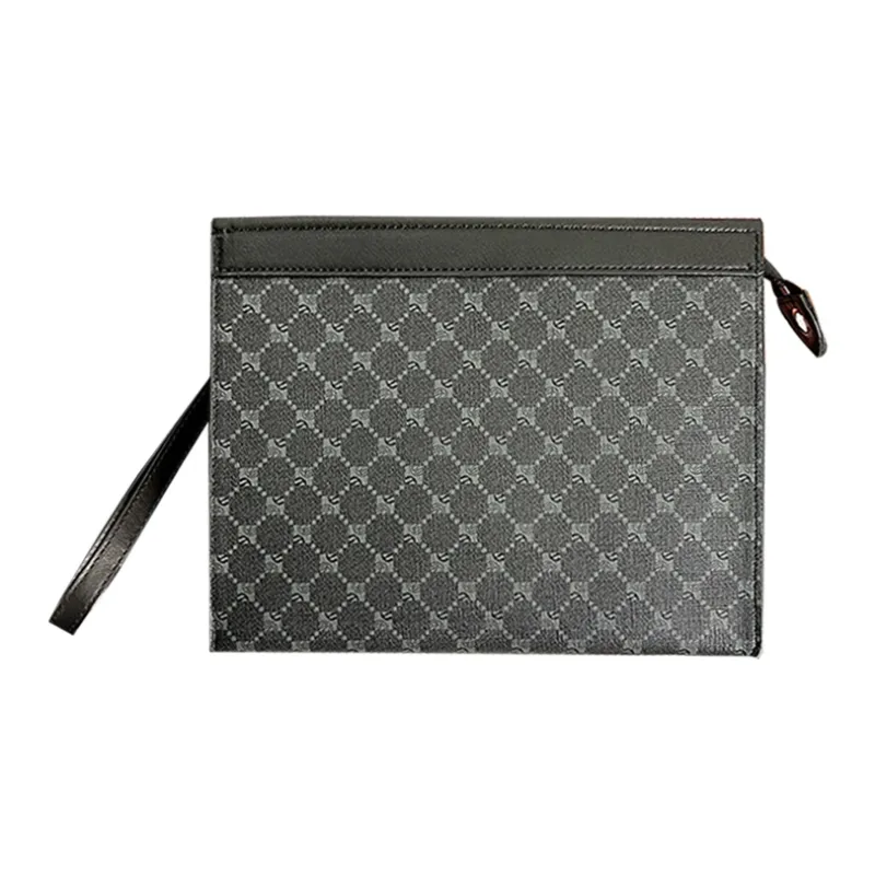 CARTELO Polyester With PVC Clutch Unisex Multicolor-10