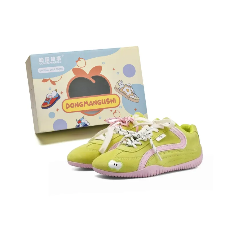 Anime Story Slip Resistant, Abrasion Resistant, Lightweight, Breathable Low Top Skateboard Shoes Women's-7