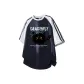 Navy Blue & Heather Gray