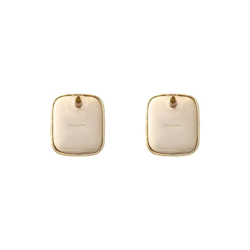 Self portrait Mottled Earrings-1