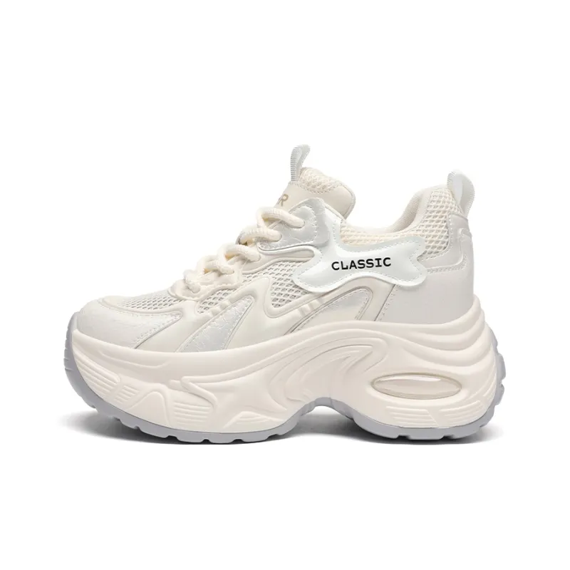 ZHR Whale Shoes Cushioning Abrasion Resistant Breathable Coverage Low Top Chunky Sneakers Women's-5