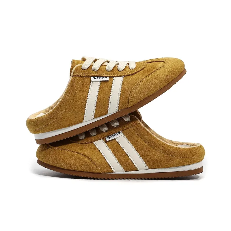 Feiyue Abrasion Resistant Slip Resistant Closed Toe Slippers Women's-13