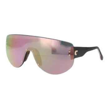 CARRERA Metal Acetate Square Sunglasses Women's Black