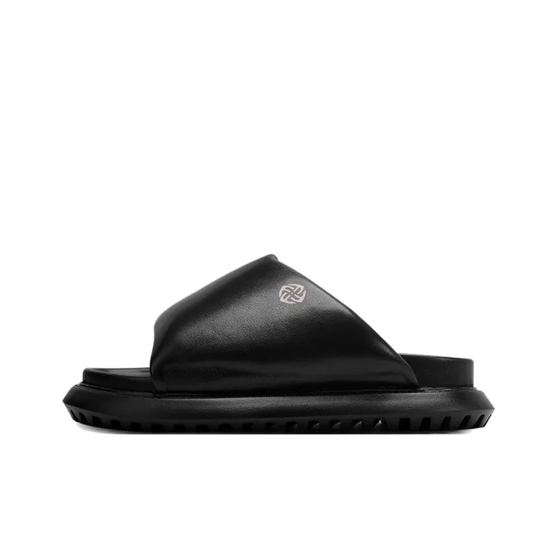 Voguhomme Slide Slippers Men Burgundy-5