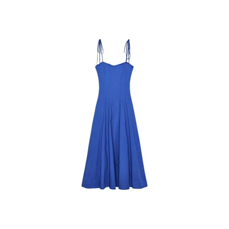ZARA Slip Dresses Women's Blue-0