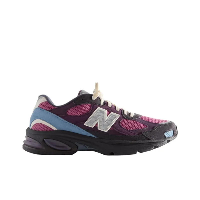 KITH x New Balance NB 2010 Anti Slip Wear Resistant Low Top Casual Running Shoes Unisex Purple Black-1