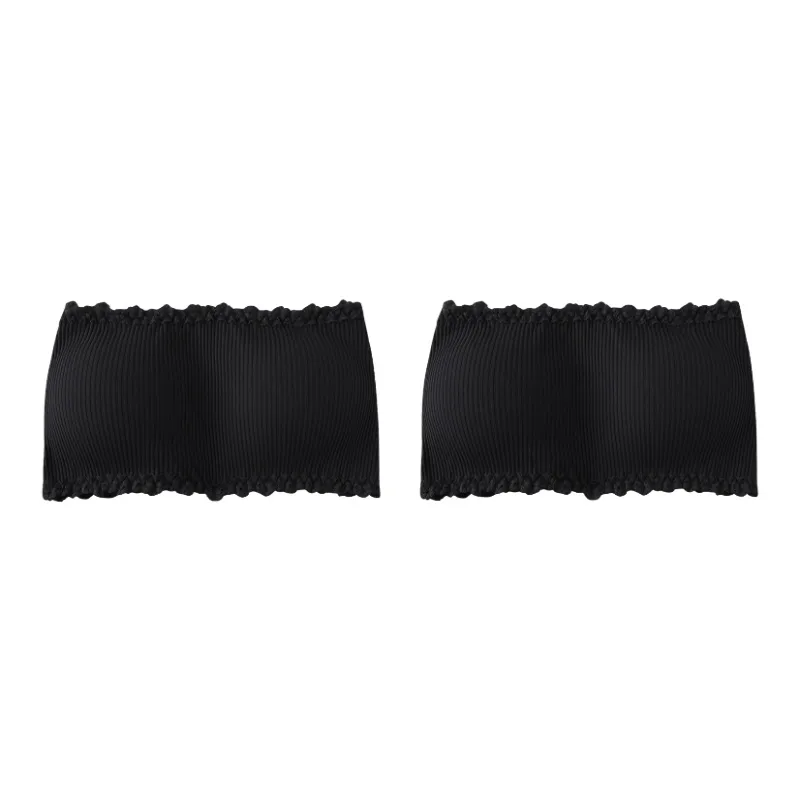 PLANDOO Strapless Bra Women's 2 Pack-16