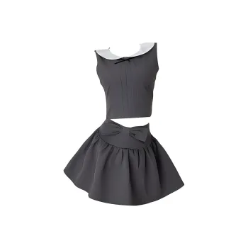 IQC Two Piece Skirt Sets Women's