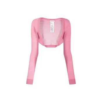 Alexander McQueen FW21 Slim Fit Sweater Women's Pink