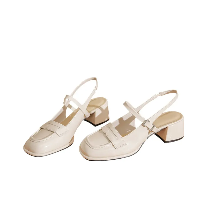 TADSW Chunky Heel High Heels Women's-5