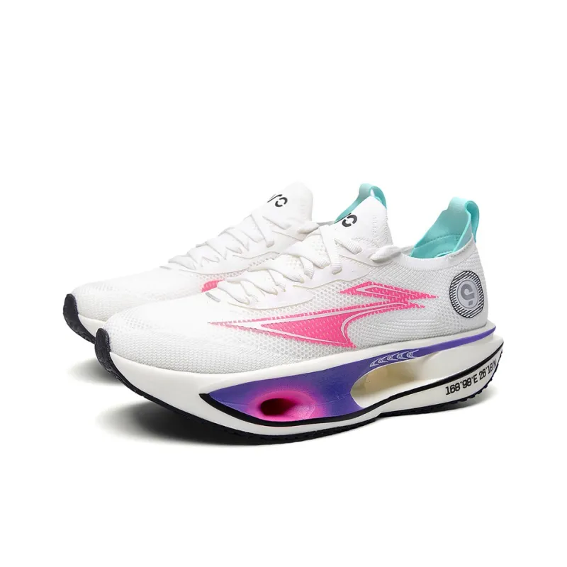 VIDORY ANGEL Slip Resistant, Breathable, Height Increasing Low Top Training Racing Running Shoes Unisex Standard White-2