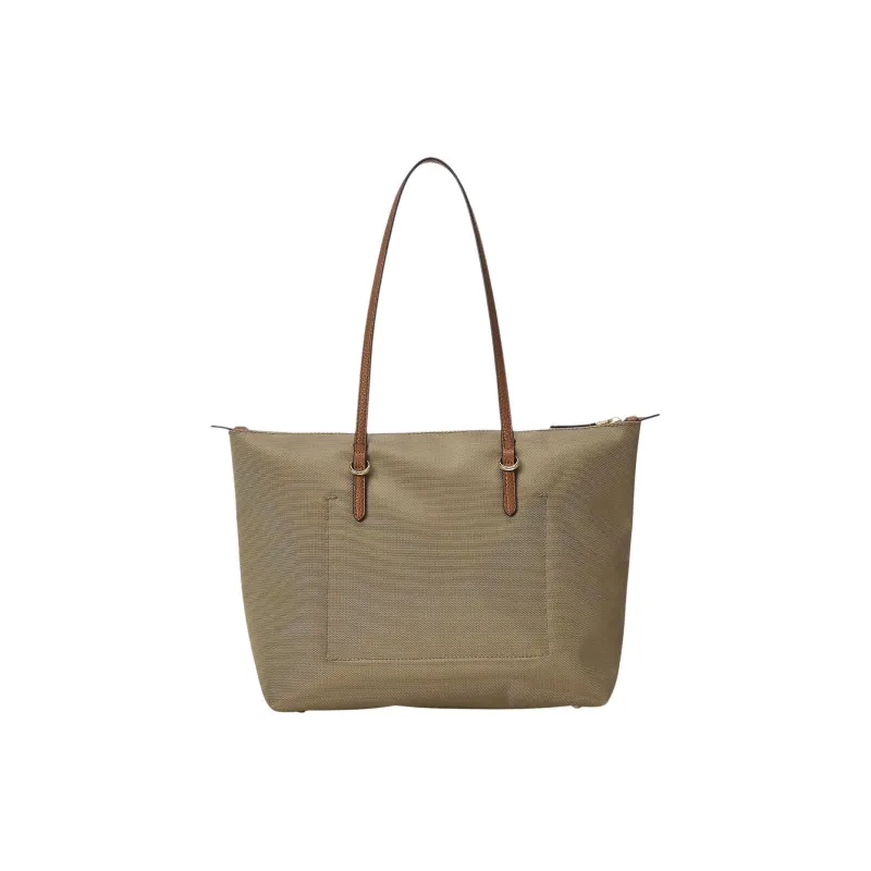 LAUREN RALPH LAUREN Nylon Shoulder Bag Medium Size Women's Clay-2