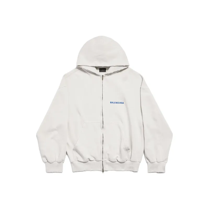 Balenciaga Sweatshirt Regular Fit Unisex Blue-0