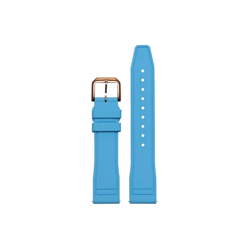 FUDIEN Compatibility With IWC Pilot Mark 'The Little Prince' Quick Release Strap Watch Band Fluoroelastomer Material-28