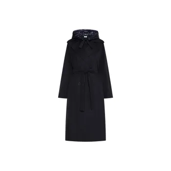 Marella Trench Coat Women's Marine Blue