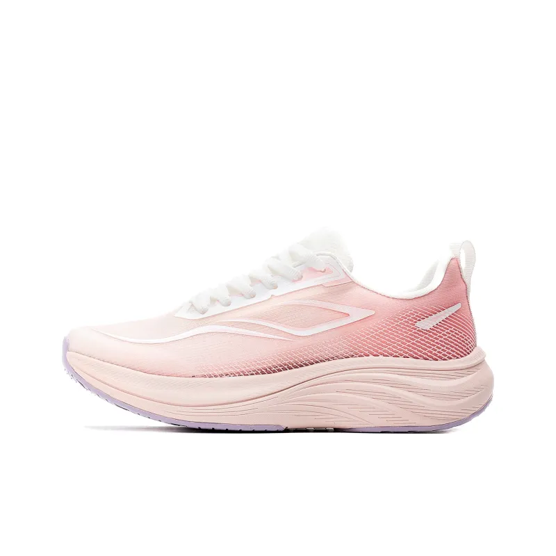 XIDELONG Anti Slip Wear Resistant Low Top Shock Absorbers Sprint Training Running Shoes Women's Peach Blossom Rhyme-0