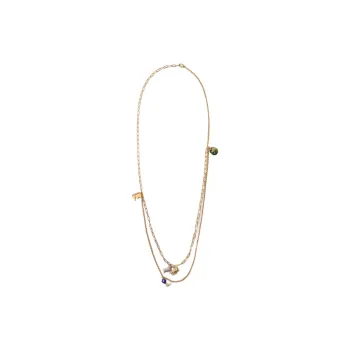 Burberry Brass Necklaces Women's Gold