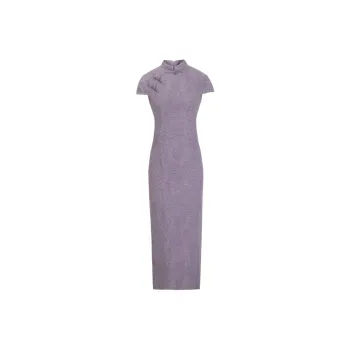MDEHT Cheongsams Women's Purple