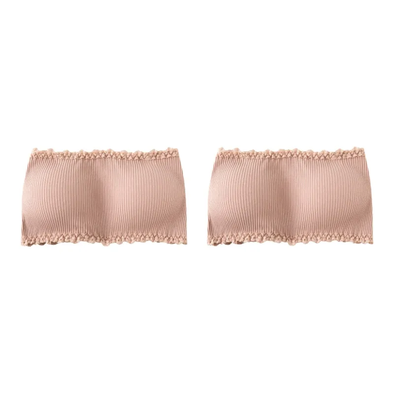 PLANDOO Strapless Bra Women's 2 Pack-8
