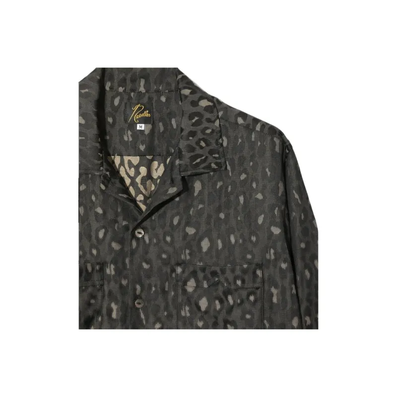 Needles Leopard jacquard Shirt-2