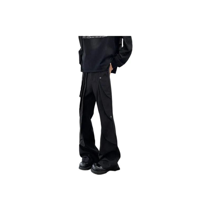 CORNILOT Casual Pants Unisex Black-0