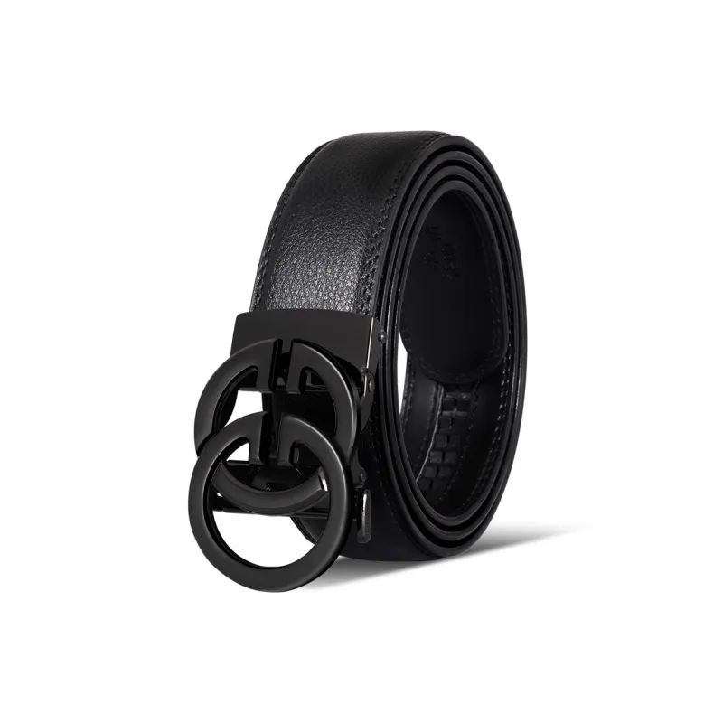 TUCANO Split Cow Leather Belts Unisex Width 3.5cm-0
