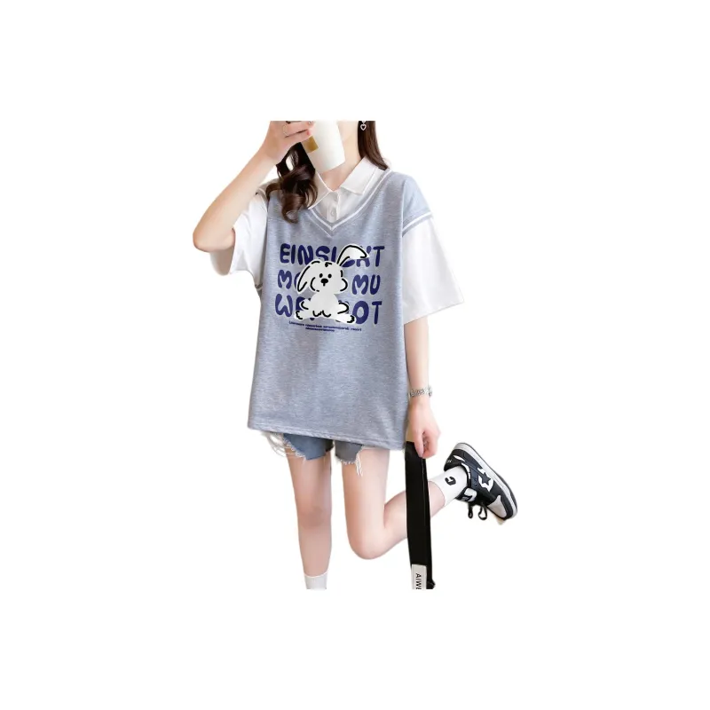 Mu Qingqing Polo Shirts Women's-8