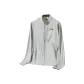Light Gray[Stand Collar Long-Sleeved+Cool Ice Silk]