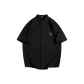 [Hemp-Like Collar]Black (Ho Letter Chest Logo)