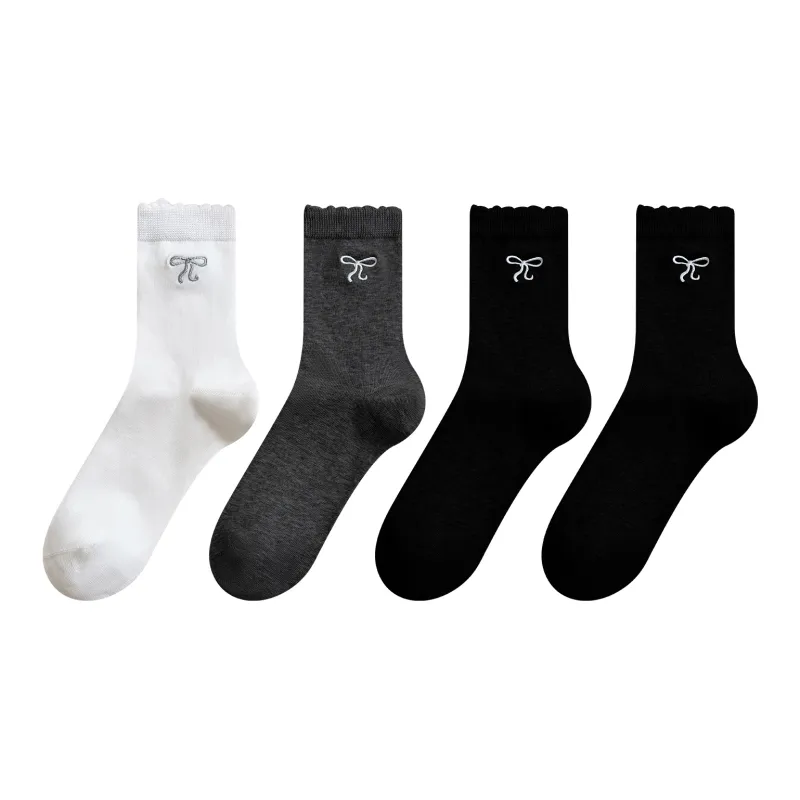 XXLLG Mid Calf Socks Women's Combo Set-3