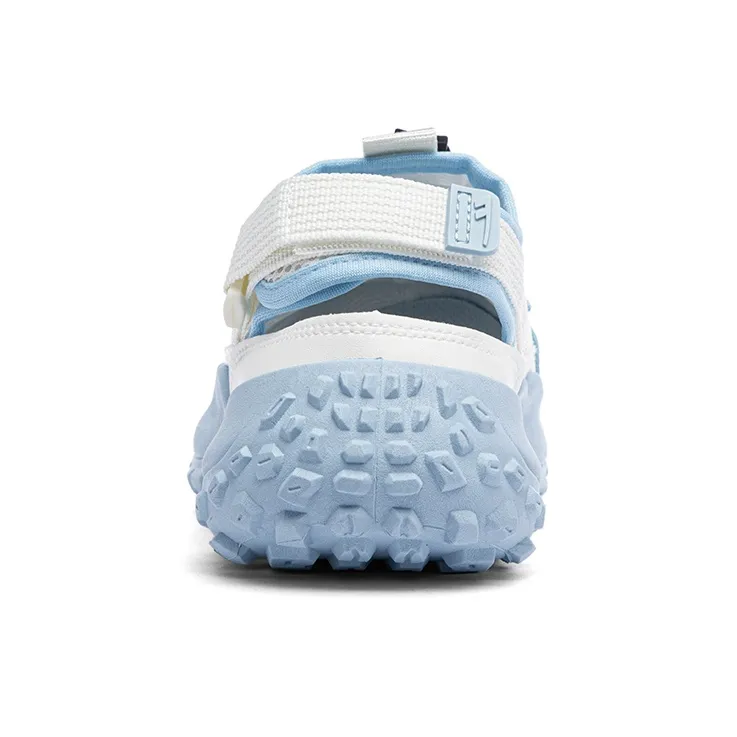 Warrior Anti Slip Wear Resistant River Trekking Shoes Women's Beige Blue-3