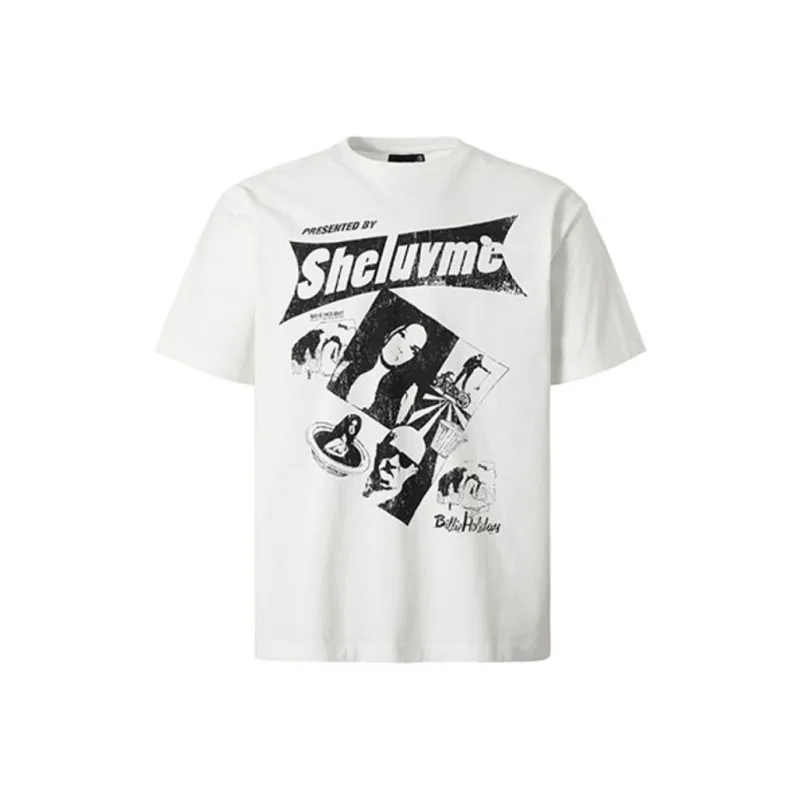FAKE VINTAGE T Shirts Unisex White-0
