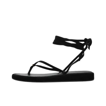 TORY BURCH One Strap Sandals Women's Black