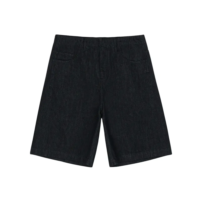 SIMPLE PROJECT Denim Shorts Men's-0