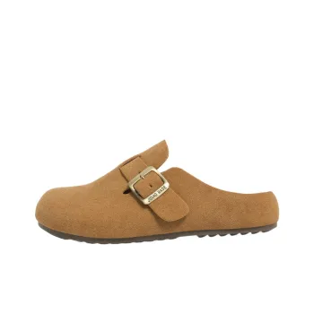 NANJIREN Rubber Sole Abrasion Resistant Slip Resistant Closed Toe Slippers Women's