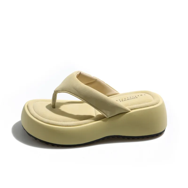 AFJI Rubber Sole Abrasion Resistant Flip Flops Women's-18