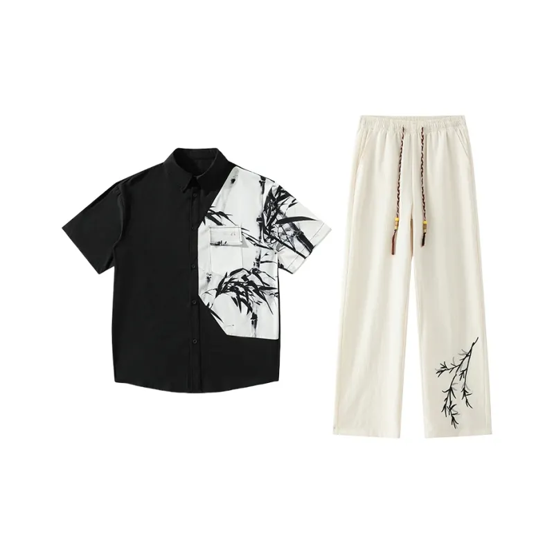 NEAR HERE Shirt Matching Set Unisex-8
