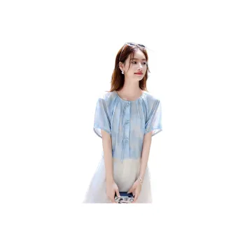 Still quiet Shirts Women's Blue